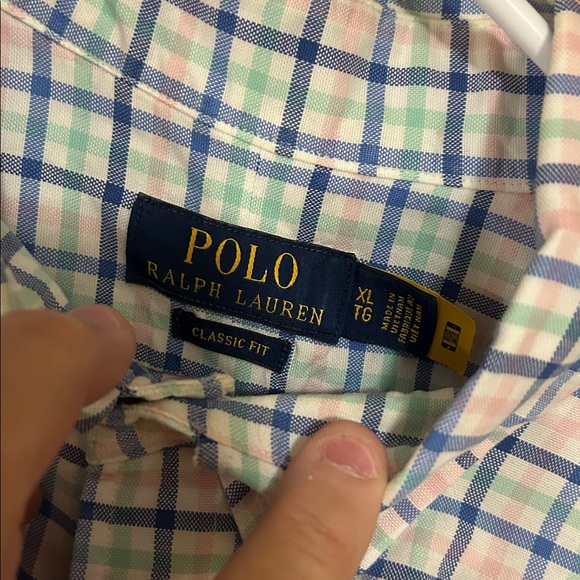 Ralph Lauren Men's Checkered Shirts - Black, Red, Green - Picture 6 of 12